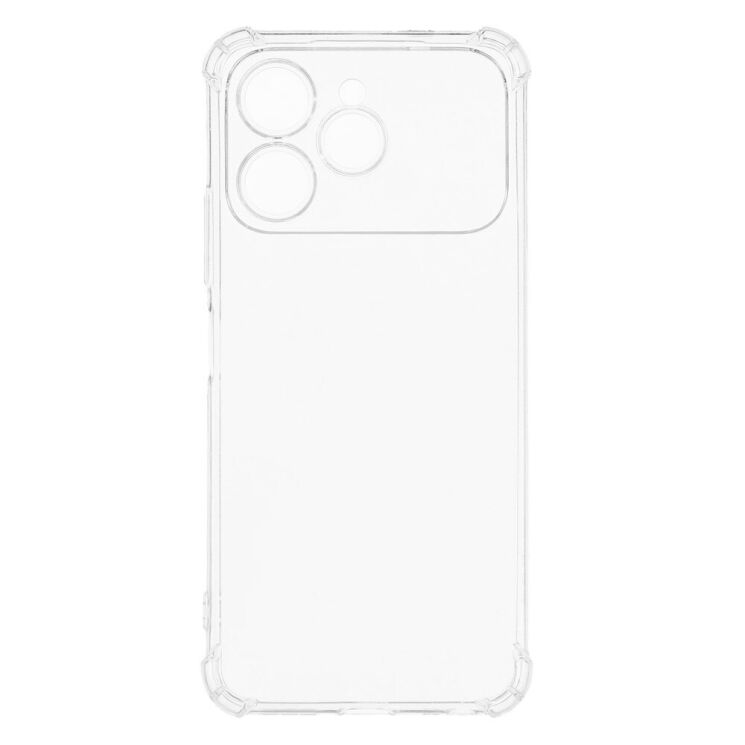 Чохол з посиленими кутами UniCase AirBag для TECNO Spark 40 - Transparent: фото 2 з 5