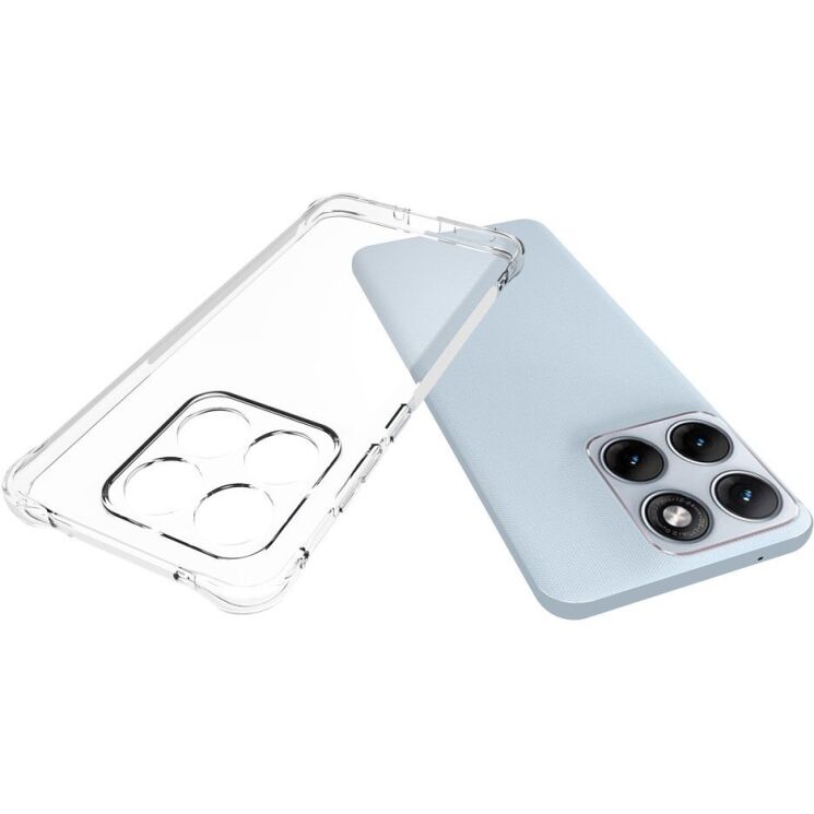 Защитный чехол UniCase AirBag Flow для Motorola Edge 70 Fusion - Transparent: фото 4 из 5