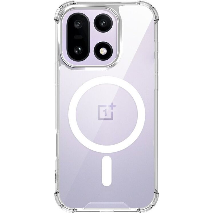 Захисний чохол UniCase AirBag Flow MagSafe для OnePlus 15 - Transparent: фото 2 з 14