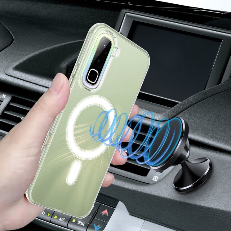 Защитный чехол UniCase AirBag MagSafe для Infinix Hot 70 - Clear (422016C) Защитный чехол UniCase AirBag MagSafe для Infinix Hot 70 - Clear: фото 4 из 7