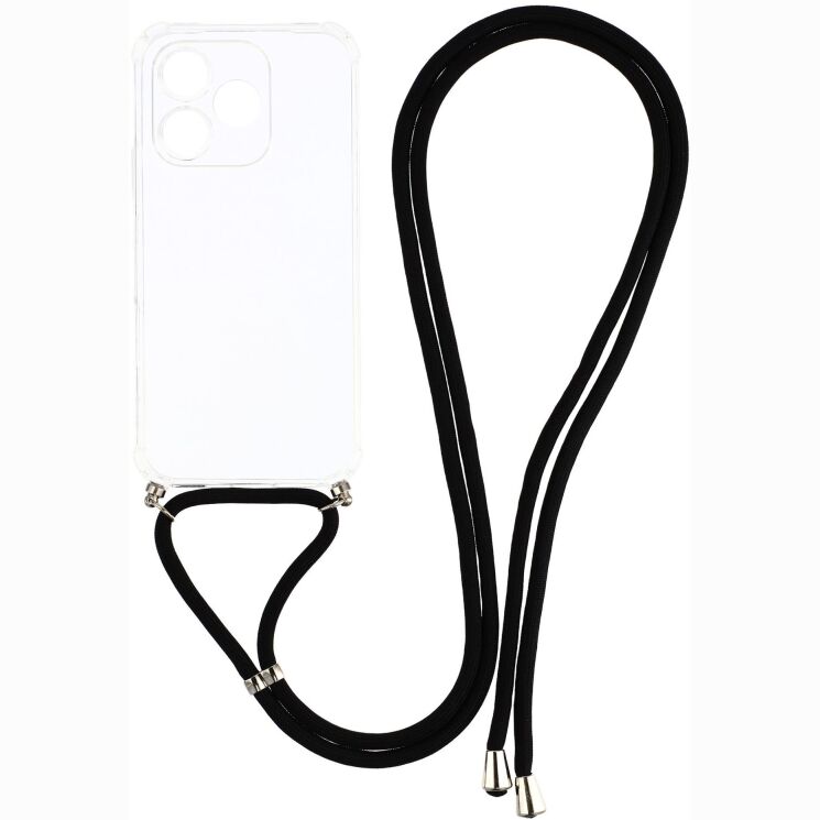 Защитный чехол UniCase AirBag with Strap для Honor 600 Lite - Transparent (411809T) Защитный чехол UniCase AirBag with Strap для Honor 600 Lite - Transparent: фото 1 из 6