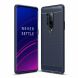 Защитный чехол UniCase Carbon для OnePlus 8 Pro - Dark Blue (264904DB). Фото 1 из 10