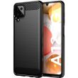 Защитный чехол UniCase Carbon для Samsung Galaxy A12 (A125) / A12 Nacho (A127) - Black (368605B)
