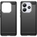 Защитный чехол UniCase Carbon для Xiaomi Redmi Note 14 5G - Black (373303B). Фото 2 из 8