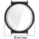 Захисний чохол UniCase Clear Cover для Huawei Watch GT 5 Pro (42mm) - Transparent (371001T). Фото 7 з 7