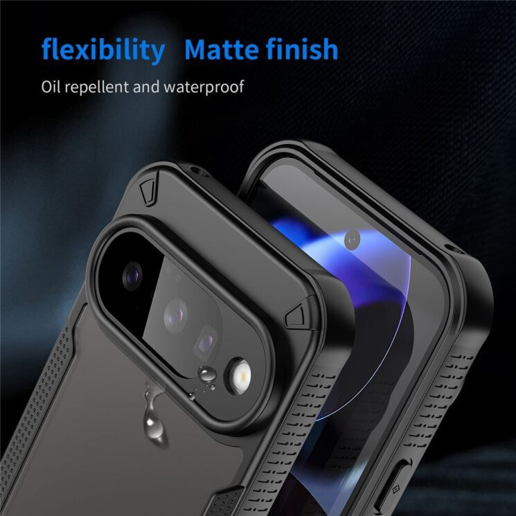 Защитный чехол UniCase Falcon Frame для Google Pixel 10 - Black: фото 8 из 10