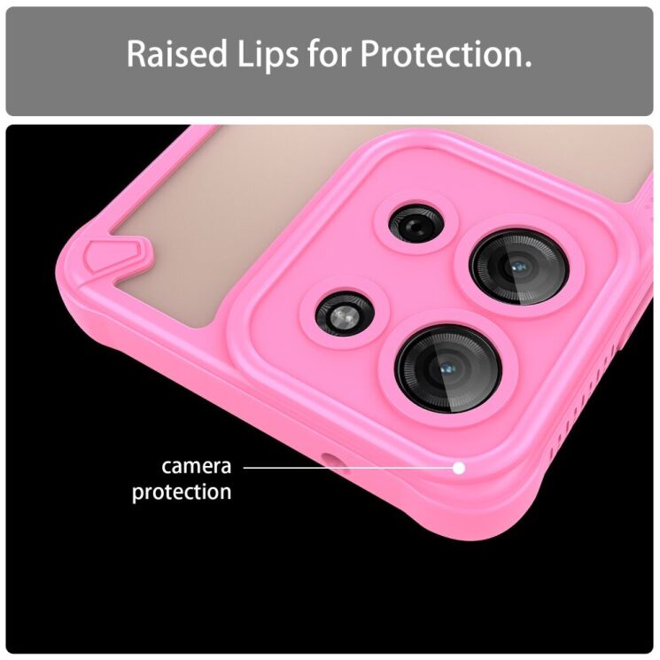 Защитный чехол UniCase Falcon Frame для Motorola Moto G75 - Green: фото 6 из 10