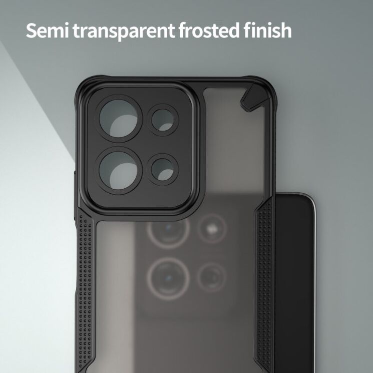 Защитный чехол UniCase Falcon Frame для Motorola Moto G75 - Green: фото 4 из 10
