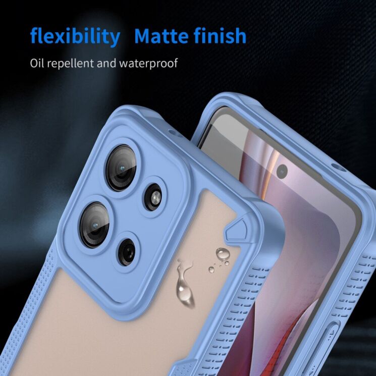 Защитный чехол UniCase Falcon Frame для Motorola Moto G75 - Green: фото 7 из 10