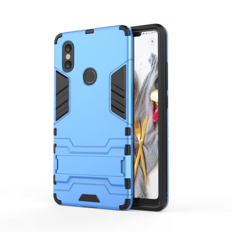 Защитный чехол UniCase Hybrid для Xiaomi Mi 8 SE (Special Edition) - Blue: фото 3 из 5