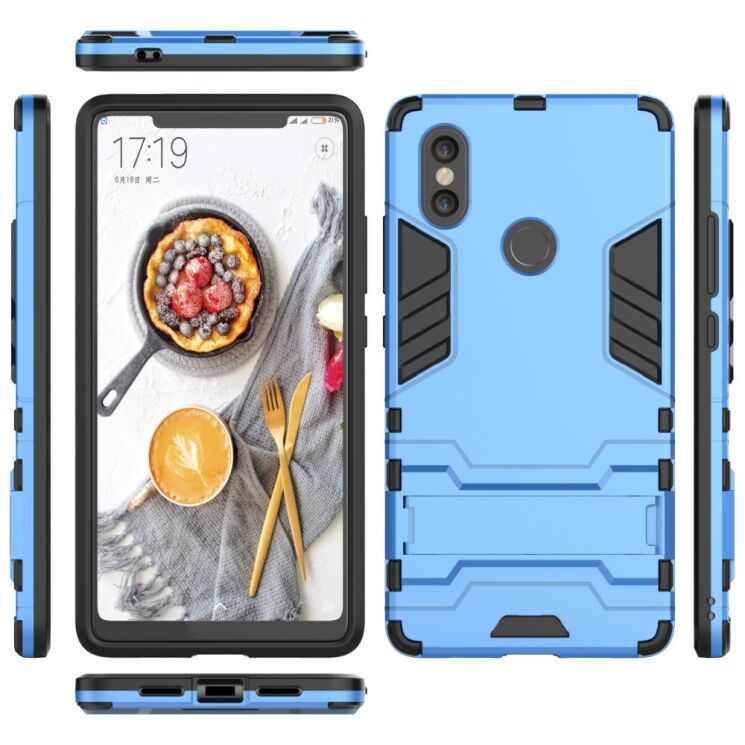 Защитный чехол UniCase Hybrid для Xiaomi Mi 8 SE (Special Edition) - Blue: фото 2 из 5