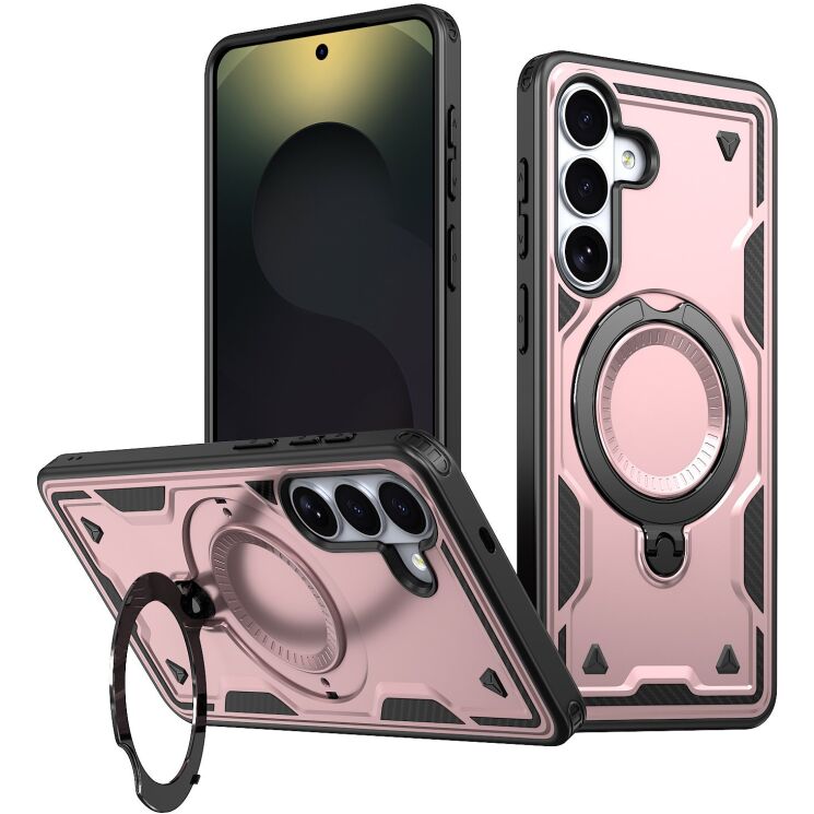 Захисний чохол UniCase Lander Armor для Samsung Galaxy S26 Plus (S947) - Rose Gold: фото 1 з 5