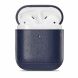 Защитный чехол UniCase Leather Cover для Apple AirPods 1 / 2 - Navy Blue (247303DB). Фото 7 из 13