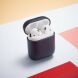 Защитный чехол UniCase Leather Cover для Apple AirPods 1 / 2 - Navy Blue (247303DB). Фото 13 из 13