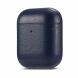 Защитный чехол UniCase Leather Cover для Apple AirPods 1 / 2 - Navy Blue (247303DB). Фото 2 из 13