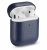 Защитный чехол UniCase Leather Cover для Apple AirPods 1 / 2 - Navy Blue: фото 1 из 13