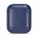 Защитный чехол UniCase Leather Cover для Apple AirPods 1 / 2 - Navy Blue (247303DB). Фото 4 из 13
