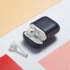 Защитный чехол UniCase Leather Cover для Apple AirPods 1 / 2 - Navy Blue (247303DB). Фото 12 из 13