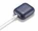 Защитный чехол UniCase Leather Cover для Apple AirPods 1 / 2 - Navy Blue (247303DB). Фото 9 из 13
