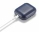 Защитный чехол UniCase Leather Cover для Apple AirPods 1 / 2 - Navy Blue (247303DB). Фото 10 из 13