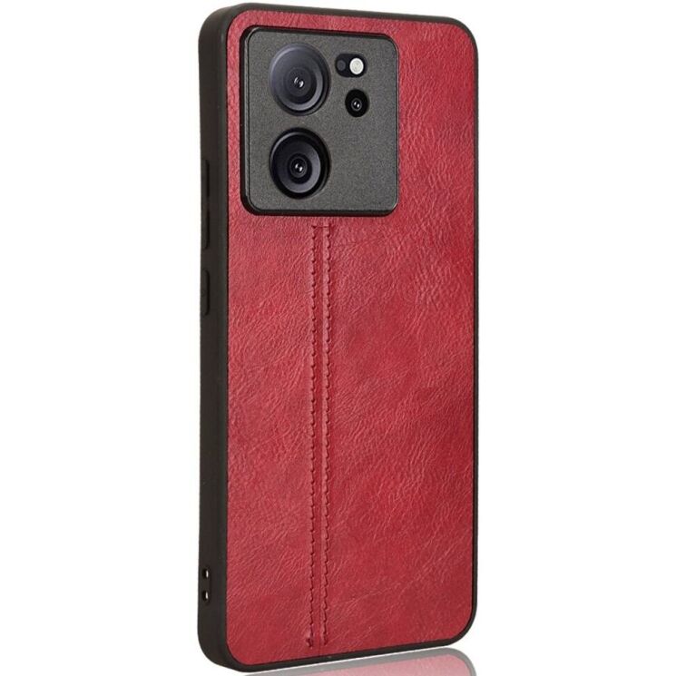 Захисний чохол UniCase Leather Series для Xiaomi 13T / 13T Pro - Red: фото 2 з 6
