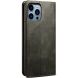 Защитный чехол UniCase Leather Wallet для Apple iPhone 16 Pro - Green (360508G). Фото 5 из 6