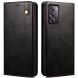 Защитный чехол UniCase Leather Wallet для OPPO Reno 12 Pro - Black (356919B). Фото 1 из 6