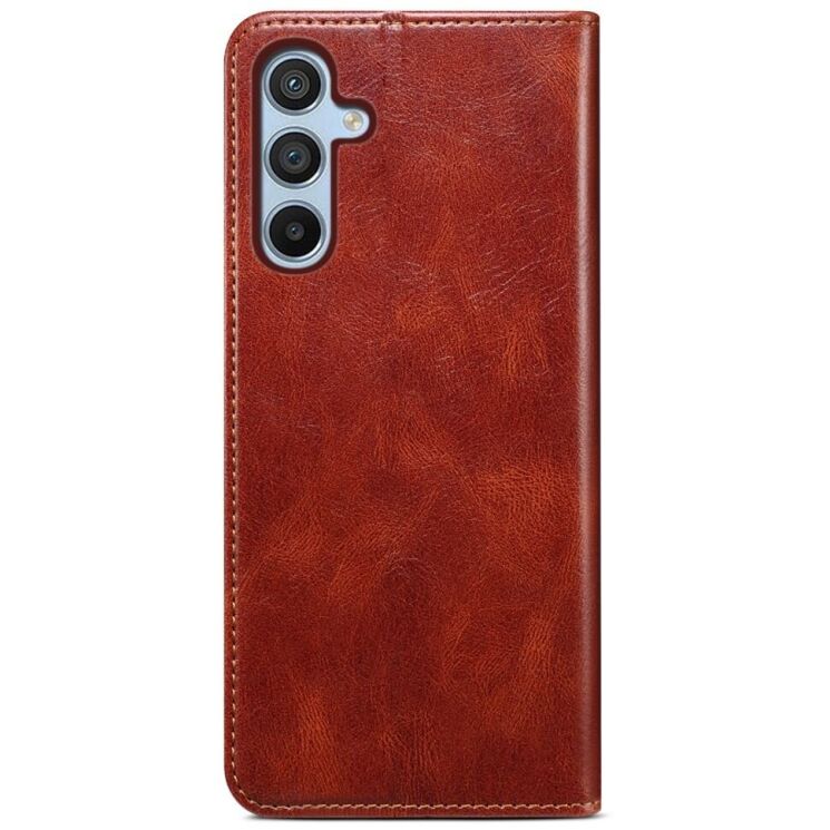 Захисний чохол UniCase Leather Wallet для Samsung Galaxy A35 (A356) - Brown: фото 7 з 7