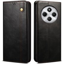 Защитный чехол UniCase Leather Wallet для Xiaomi Redmi 14C / Redmi A4 5G / Poco C75 - Black: фото 1 из 6