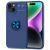 Защитный чехол UniCase Magnetic Ring для Apple iPhone 15 - Blue: фото 1 из 13