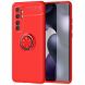 Чехол с магнитным кольцом UniCase Magnetic Ring для Xiaomi Mi Note 10 Lite - Red (263787R). Фото 1 из 6
