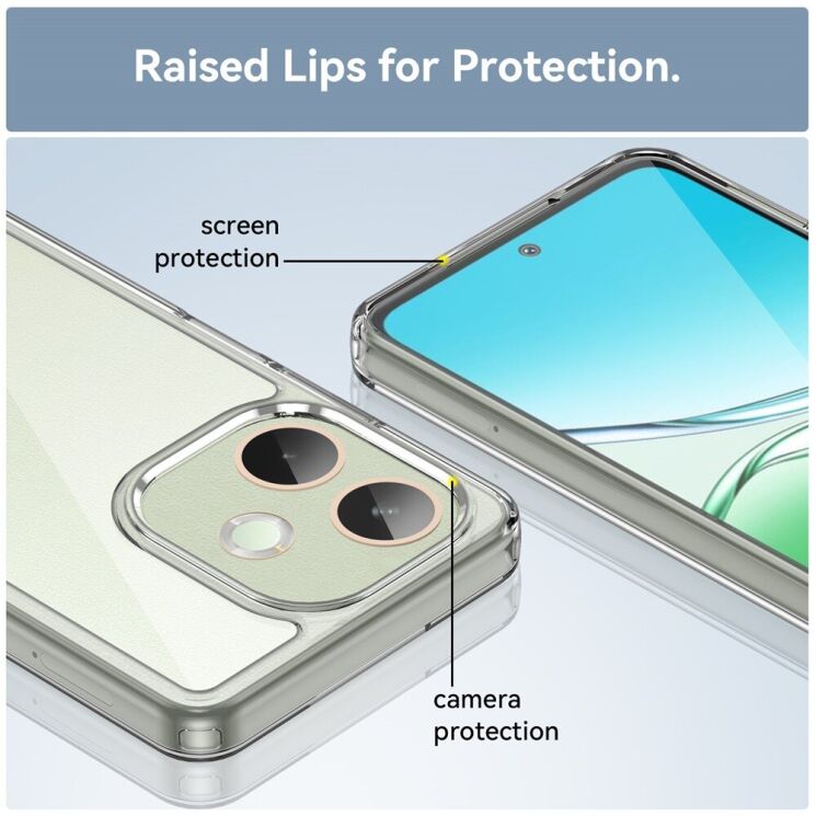 Защитный чехол UniCase Rugged Shield для OPPO A5 Pro (4G/5G) - Black: фото 5 из 8