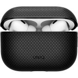 Защитный чехол UNIQ Keva Prime для AirPods Pro 3 (UNIQ-AIRPODSPRO3-KEVPCBLK) - Black: фото 1 из 7