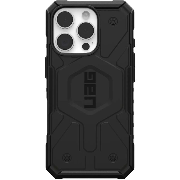 Защитный чехол URBAN ARMOR GEAR (UAG) Pathfinder MagSafe для Apple iPhone 16 Pro - Black: фото 1 из 12