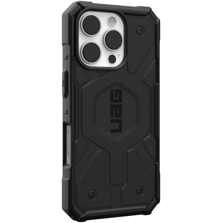 Защитный чехол URBAN ARMOR GEAR (UAG) Pathfinder MagSafe для Apple iPhone 16 Pro - Black: фото 3 из 12