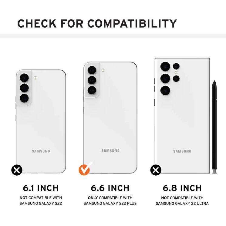 Захисний чохол URBAN ARMOR GEAR (UAG) Plasma для Samsung Galaxy S22 Plus (S906) - Ash: фото 9 з 12