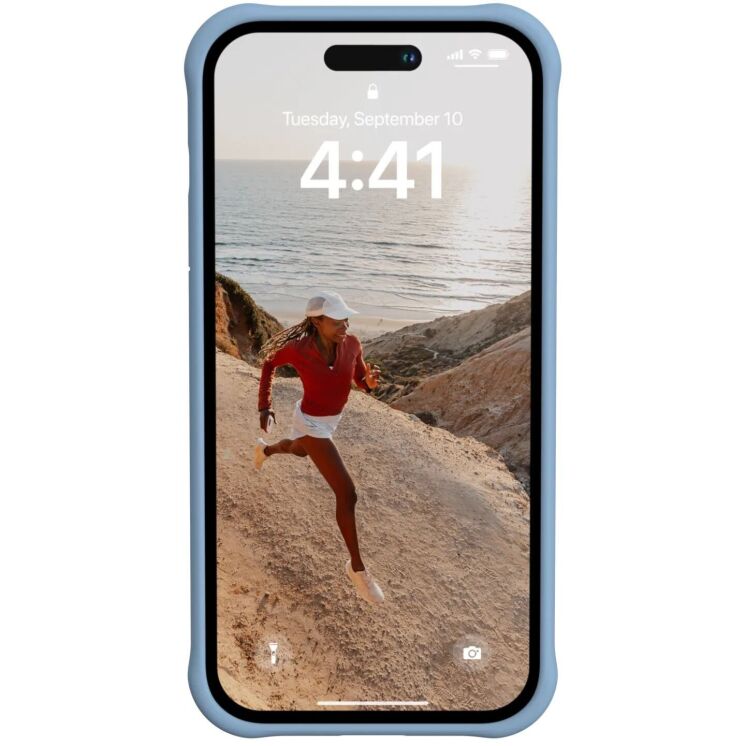 Защитный чехол URBAN ARMOR GEAR (UAG) [U] Dot Magsafe для Apple iPhone 14 Pro - Cerulean: фото 6 из 11
