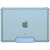 Защитный чехол URBAN ARMOR GEAR (UAG) [U] Lucent Series (FM) для Apple MacBook Air 13 (2022/2024) 134008115858 - Cerulean: фото 1 из 11