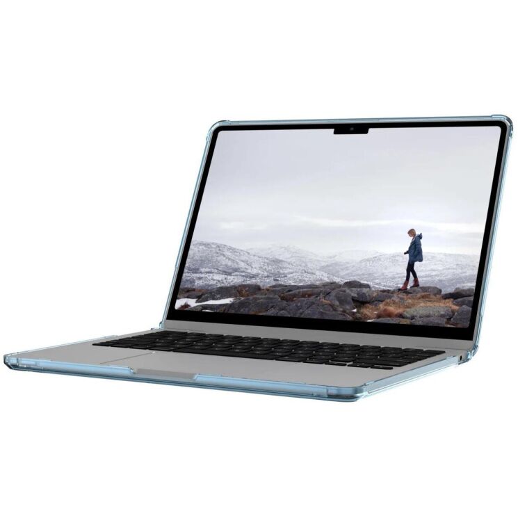 Защитный чехол URBAN ARMOR GEAR (UAG) [U] Lucent Series (FM) для Apple MacBook Air 13 (2022/2024) 134008115858 - Cerulean: фото 9 из 11