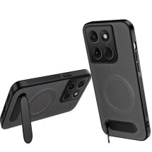 Защитный чехол WANLONFENG Stand Core для Motorola Edge 70 Fusion - Grey: фото 1 из 7