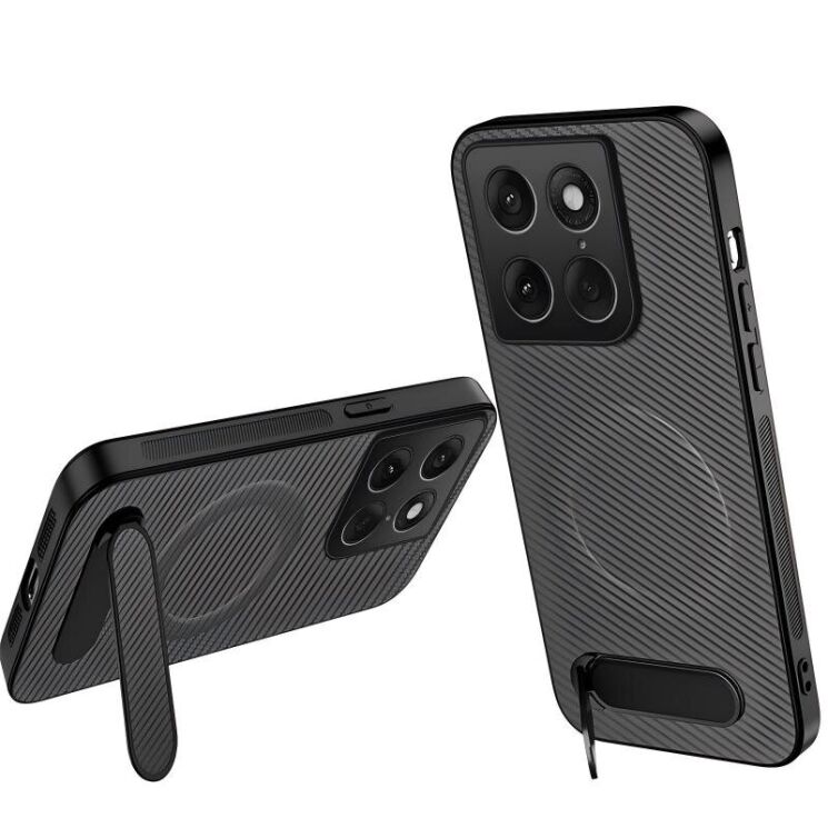 Защитный чехол WANLONFENG Stand Core для Motorola Edge 70 Fusion - Grey: фото 1 из 7