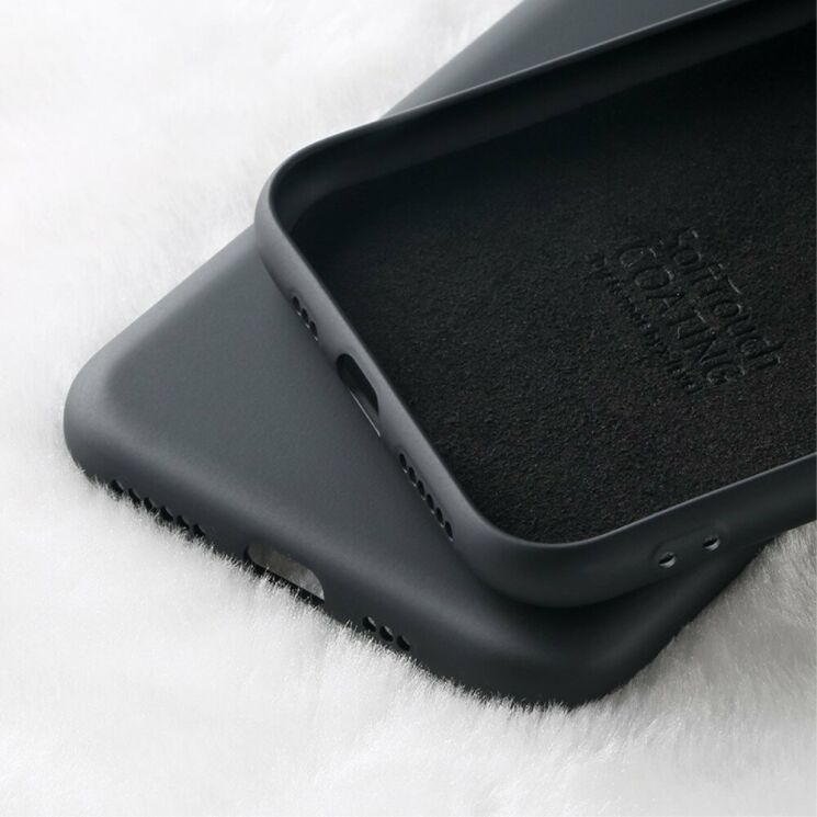 Захисний чохол X-LEVEL Delicate Silicone для Apple iPhone 11 - Black: фото 1 з 11