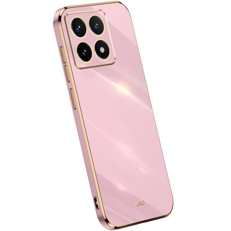 Защитный чехол XINLI Porcelain Design для Xiaomi 14T - Purple: фото 1 из 9