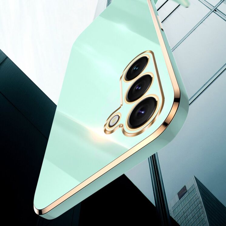 Защитный чехол XINLI Porcelain Ring для Samsung Galaxy S26 (S942) - Cyan: фото 7 из 7