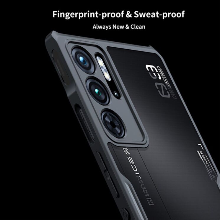 Захисний чохол XUNDD Rugged Case для ZTE Nubia Red Magic 9 Pro - Black: фото 6 з 11