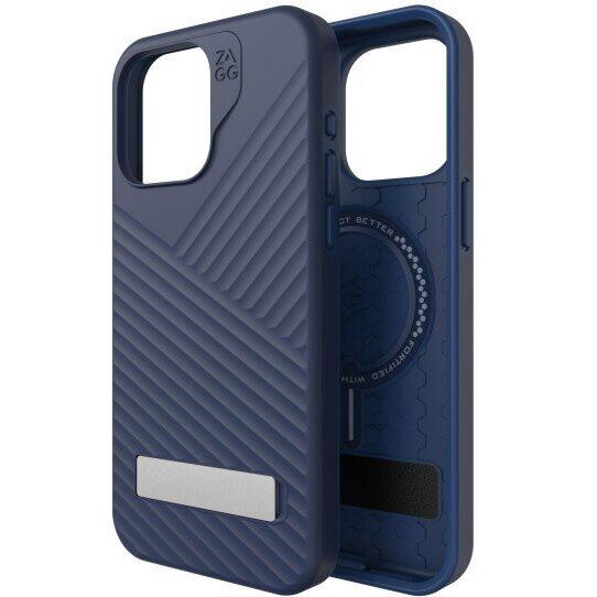 Защитный чехол Zagg Gear4 Denali Snap with Kickstand для iPhone 15 Pro Max - Navy: фото 4 из 7